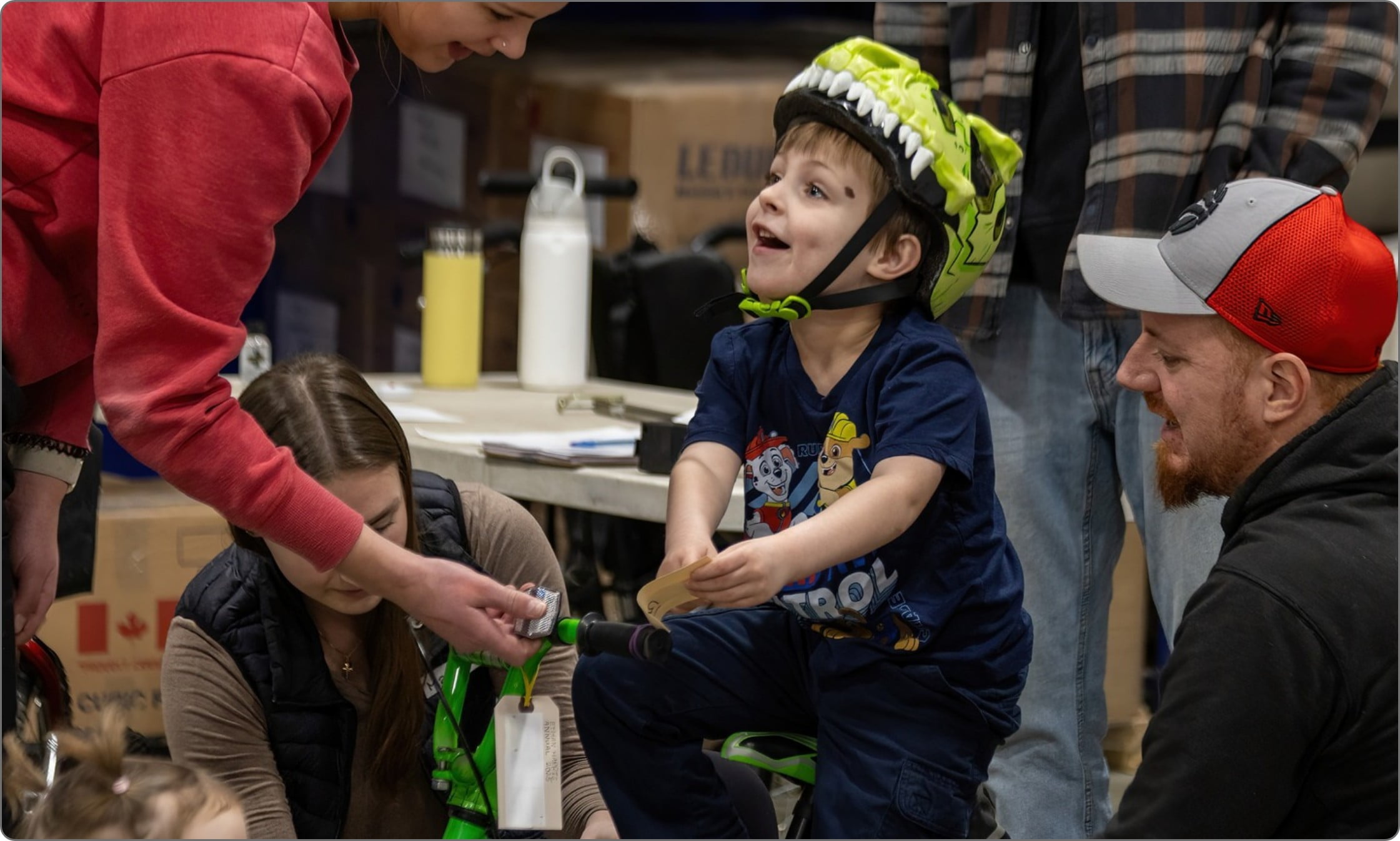 Helping an inspiring charity